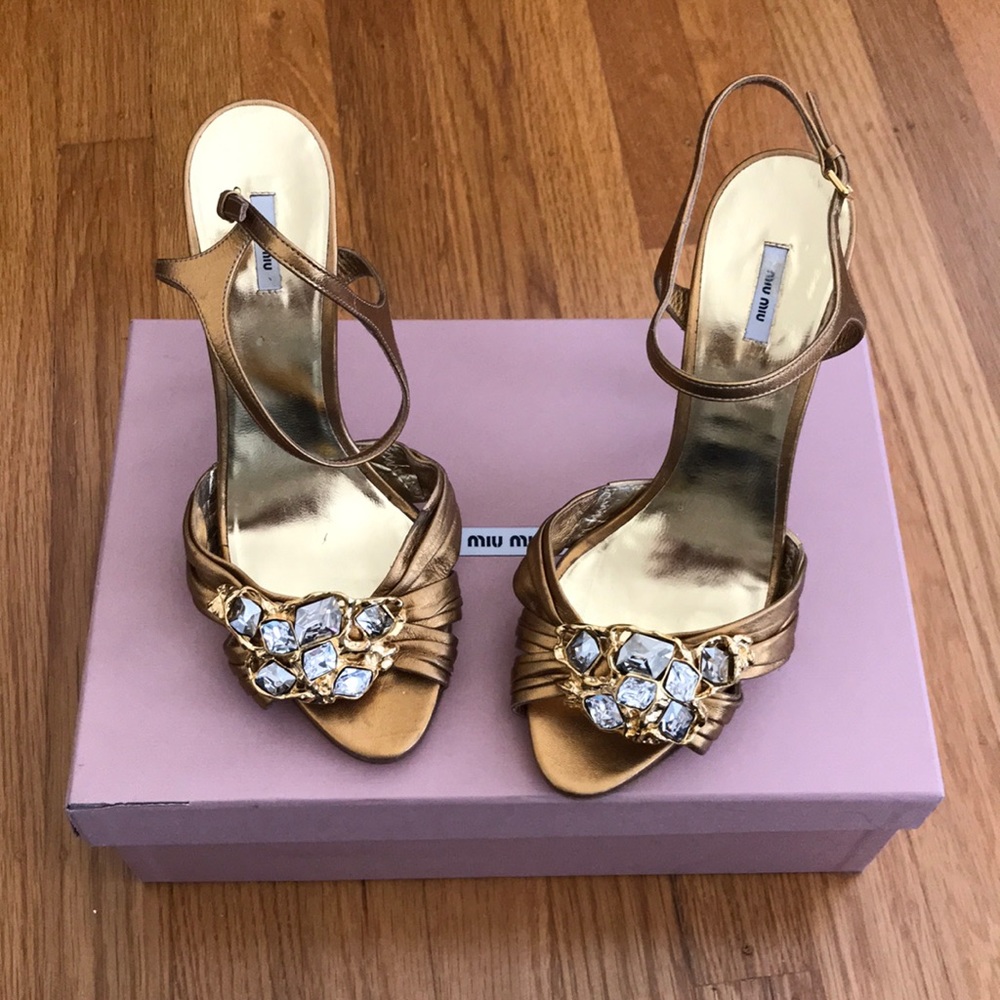 Beautiful Miu Miu stilettos!